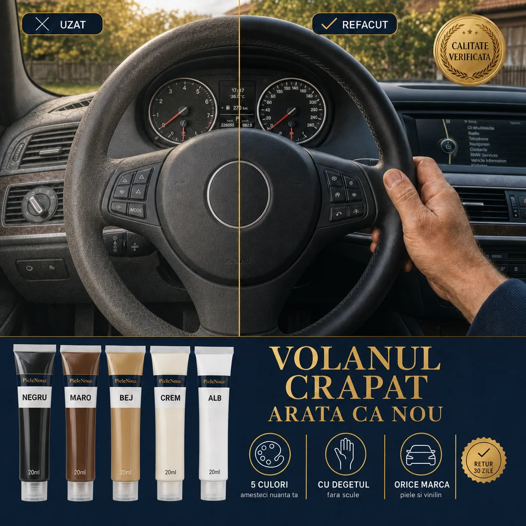 Kit Reparare Interior PieleNouă™ (5 culori)